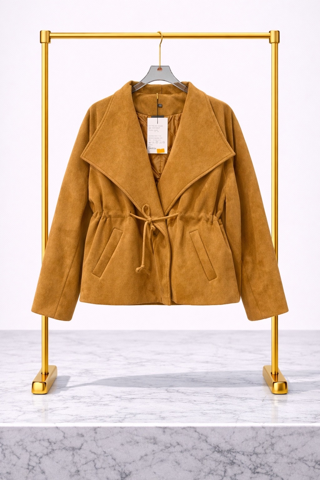 Женская куртка (горчичная)