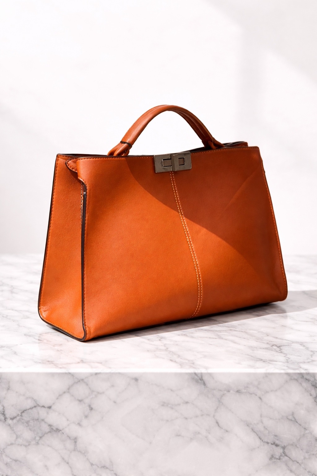 Сумка женская классическая (оранжевая)