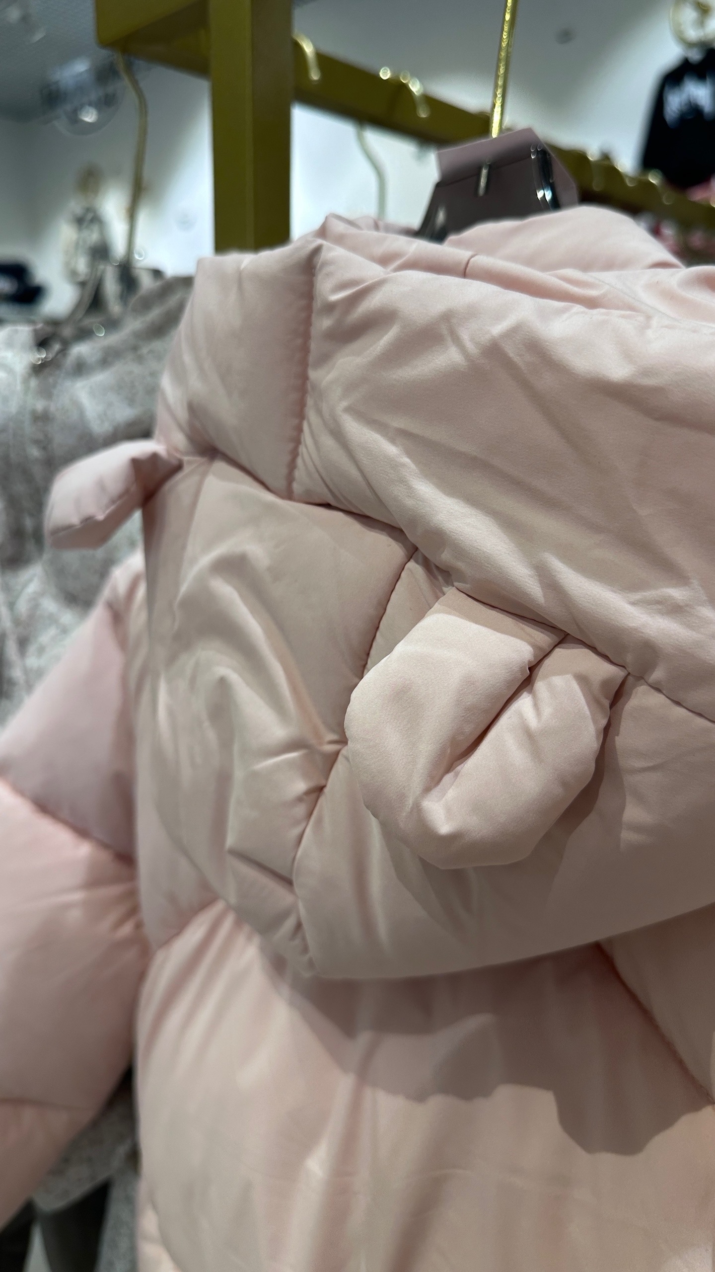 Куртка детская для девочки с ушками на рост от 90 до 130