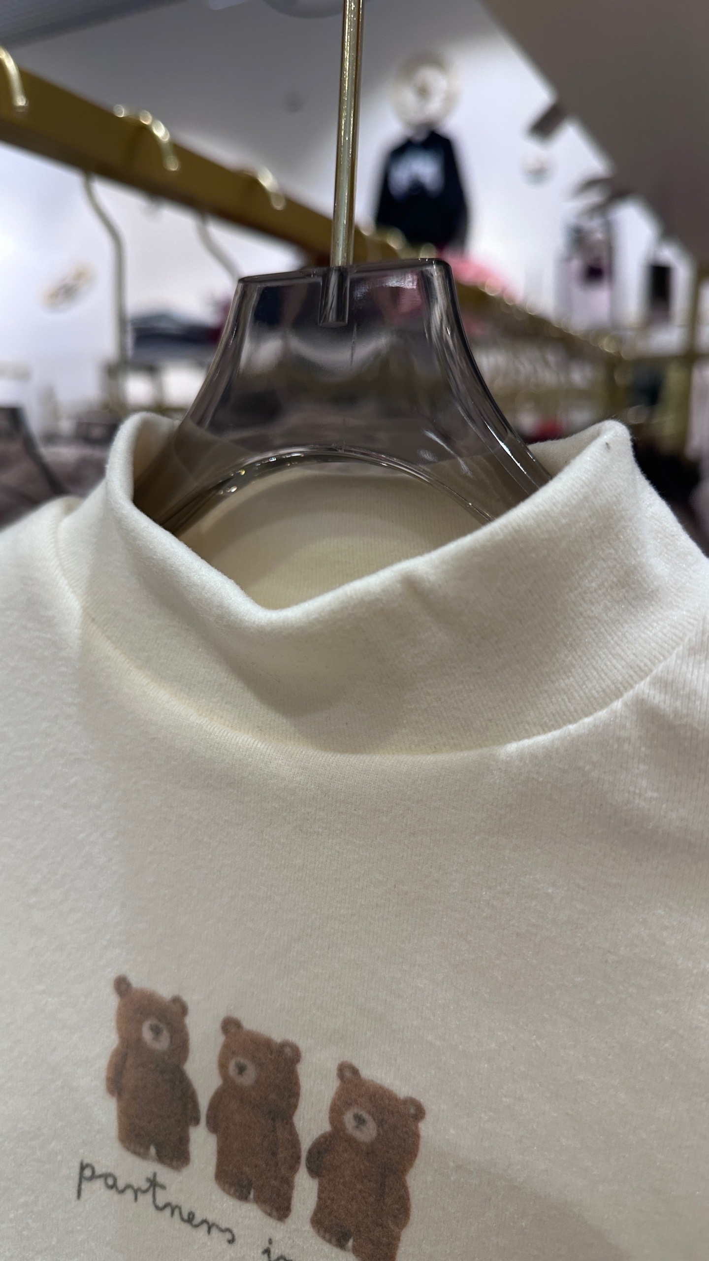 Водолазка детская с мишками