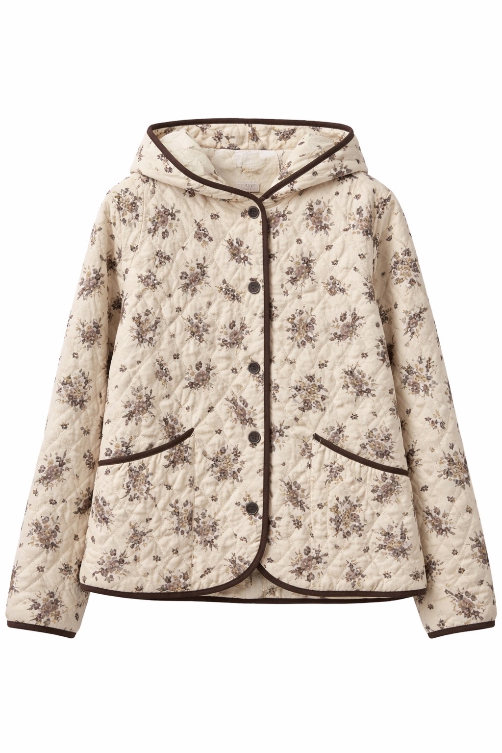Куртка стёганая (с принтом)
