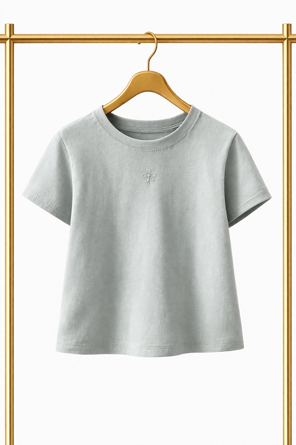 Футболка (базовая, светло-зелёная)