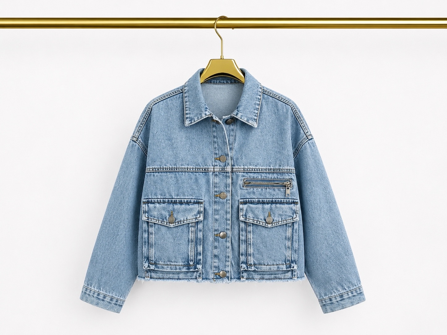 Джинсовая куртка (образ)