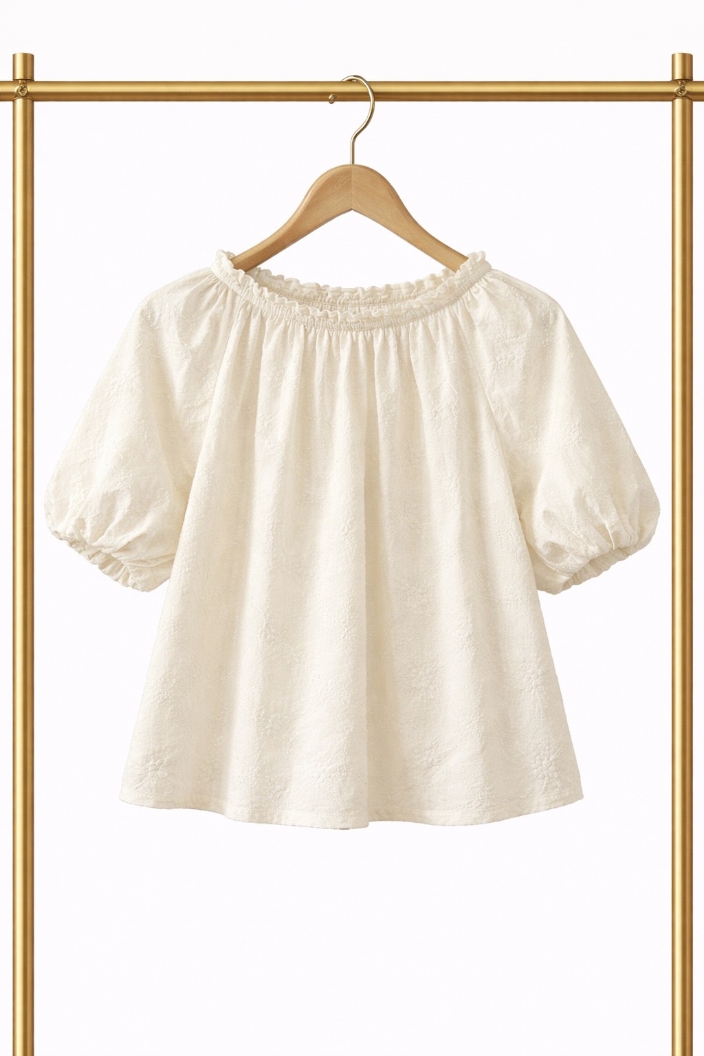 Блуза детская (с объёмными рукавами)