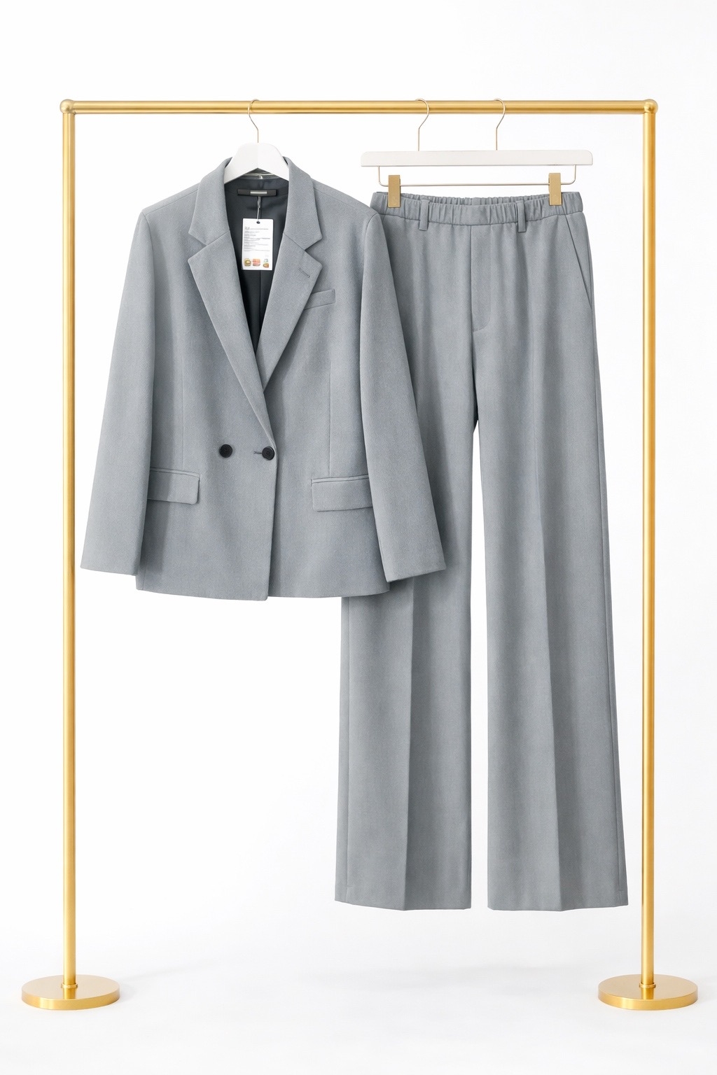 Мужской костюм (серый)