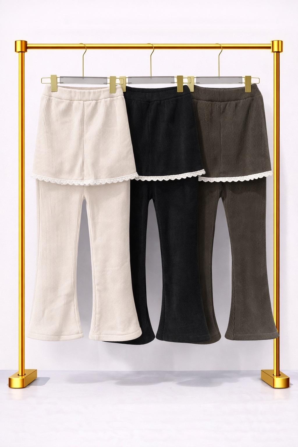 Детские леггинсы с юбкой (3 цвета)