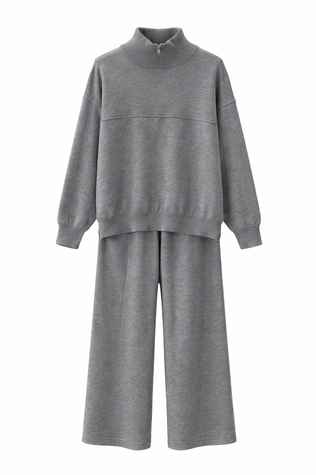 Трикотажный костюм (свитшот + брюки)