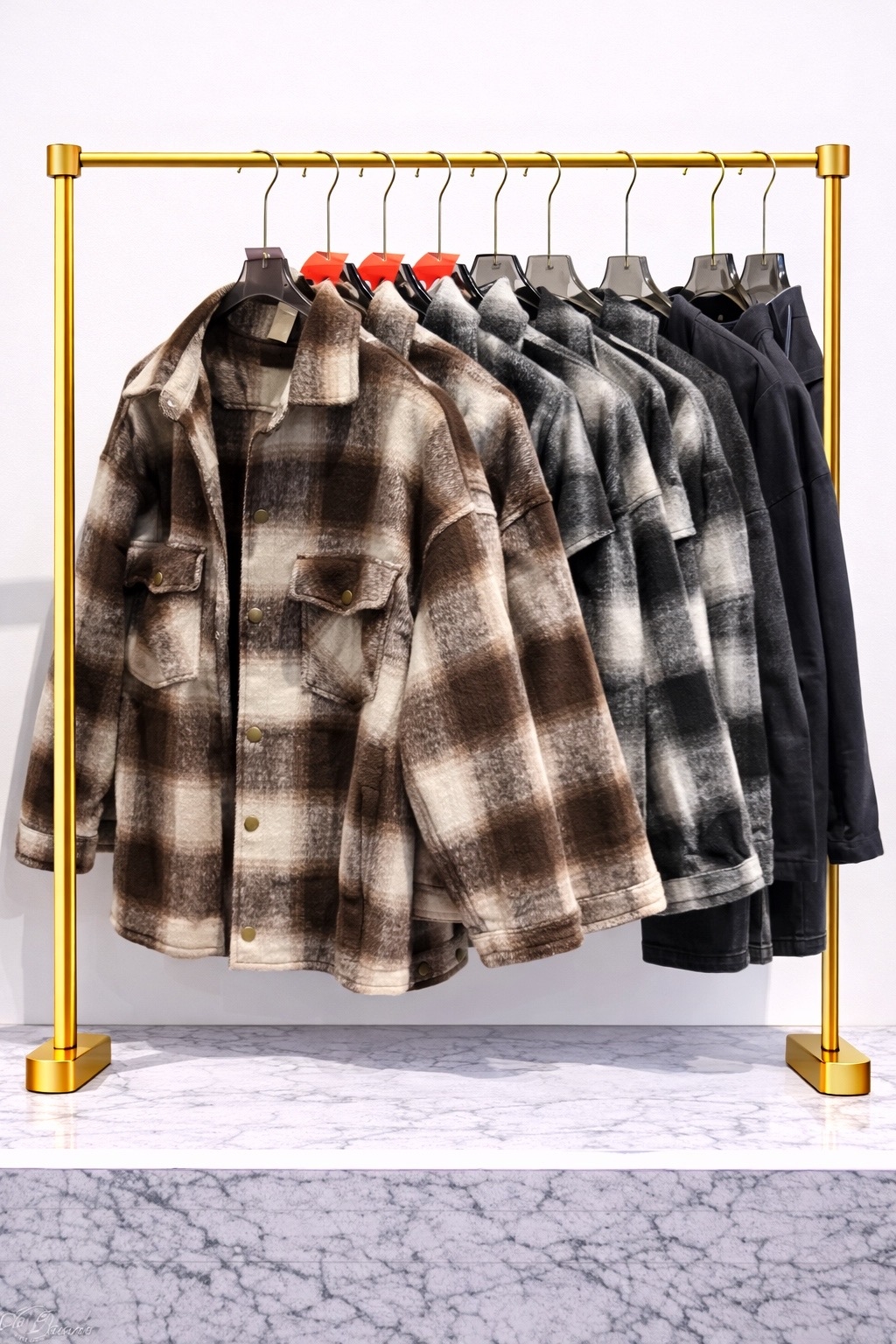 Рубашки в клетку