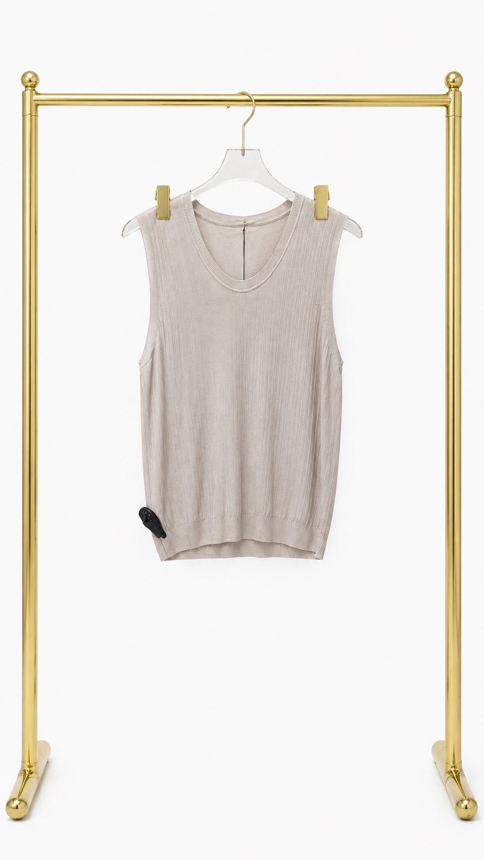 Базовый трикотажный топ