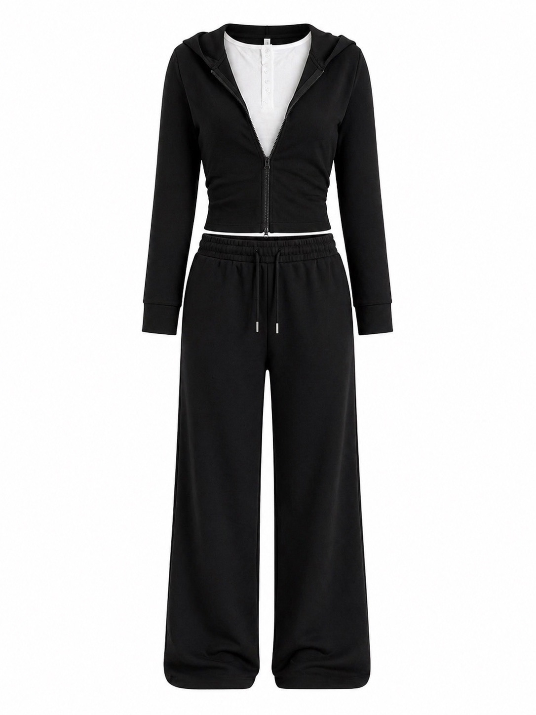 Спортивный костюм (чёрный)