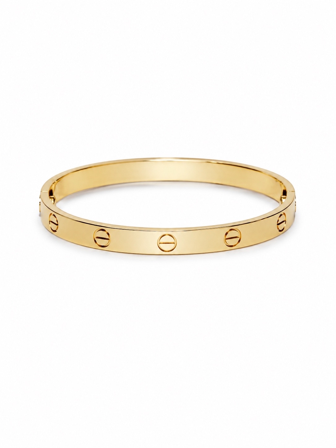 Жесткий браслет Love в стиле luxury
